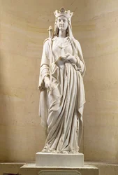 Blanche von Kastilien (1188-1252), Königin von Frankreich, 1837 (Marmor)